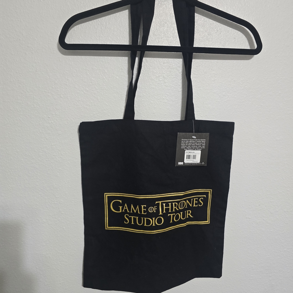 Game of Thrones Studio Tour Tote Bag